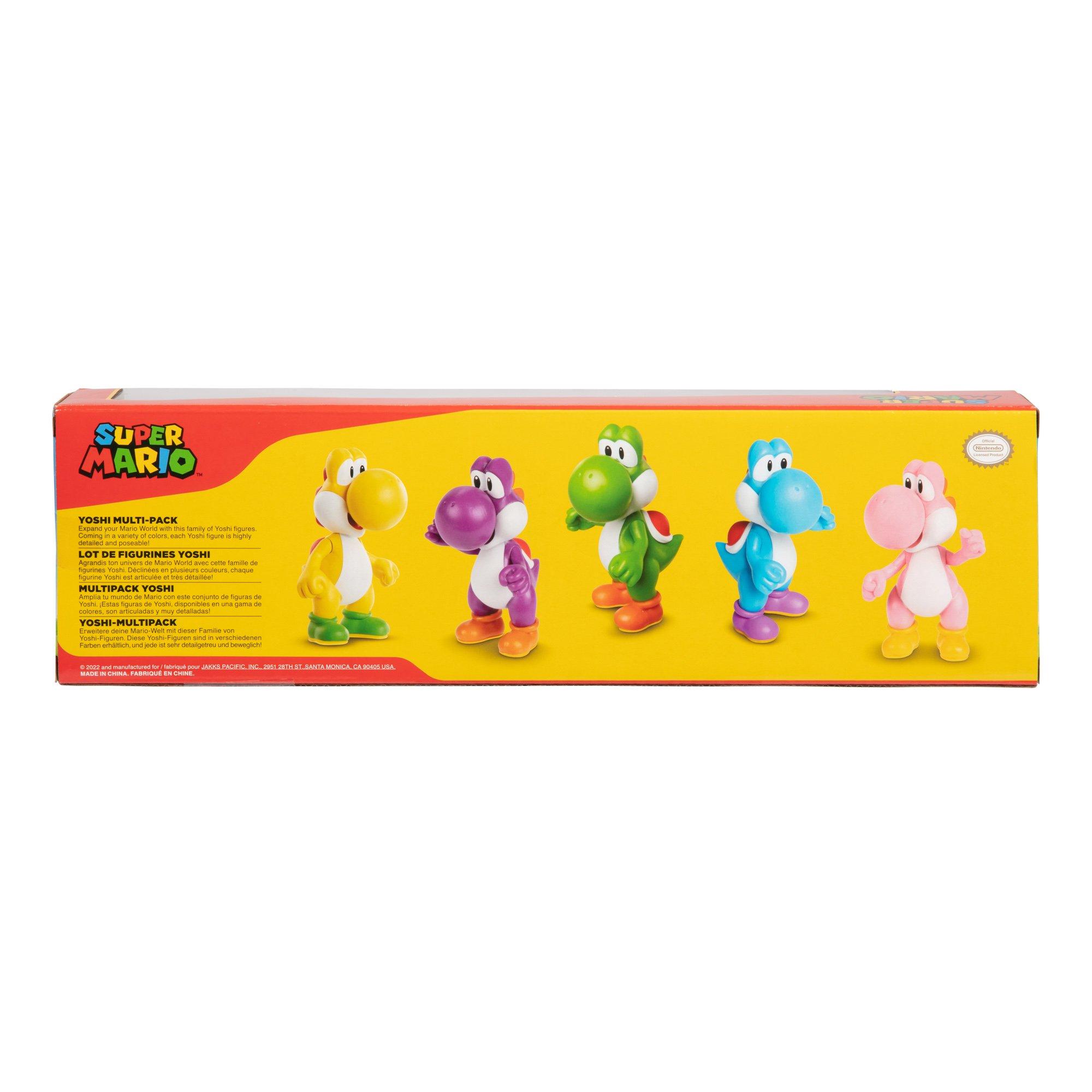 Jakks Pacific Super Mario Playable Characters 2.5-in Figures 5-Pack  GameStop Exclusive