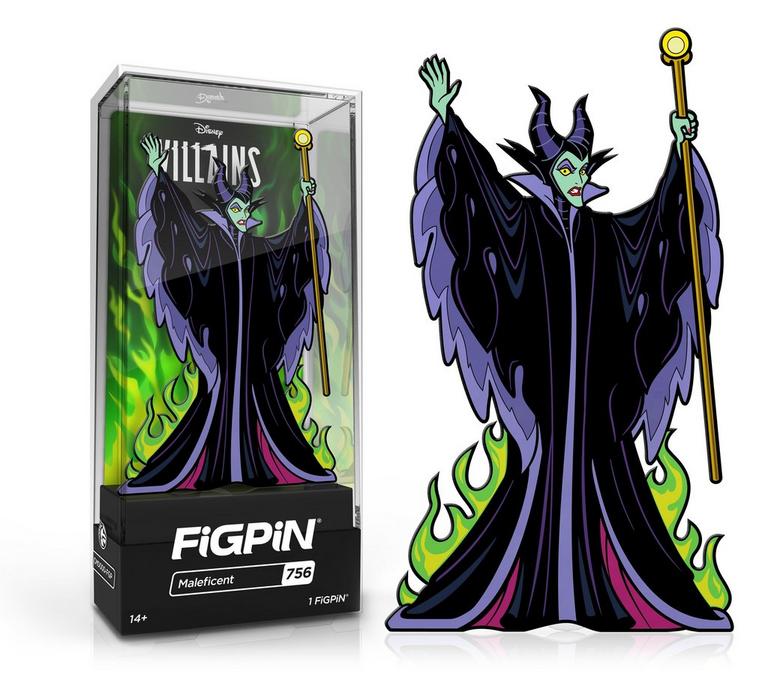FiGPiN Sleeping Beauty Maleficent Collectible Enamel Pin