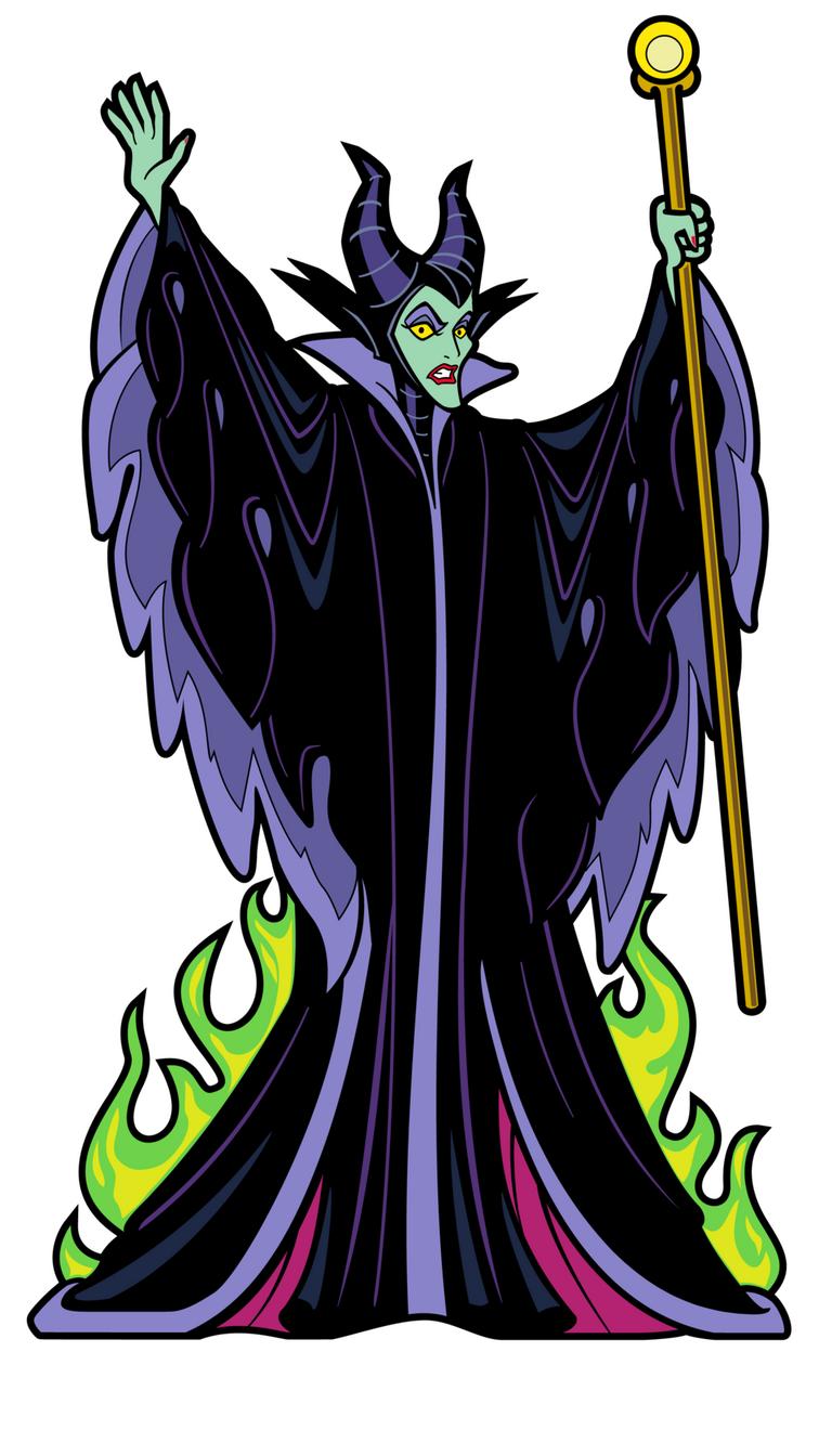 FiGPiN Sleeping Beauty Maleficent Collectible Enamel Pin