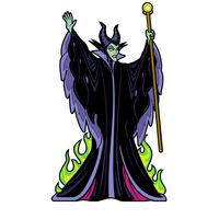 list item 2 of 4 FiGPiN Sleeping Beauty Maleficent Collectible Enamel Pin