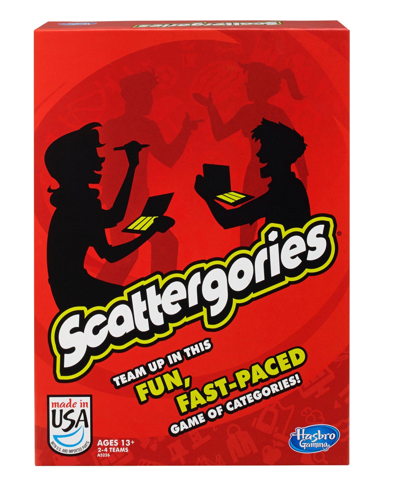 Scattergories Card Game
