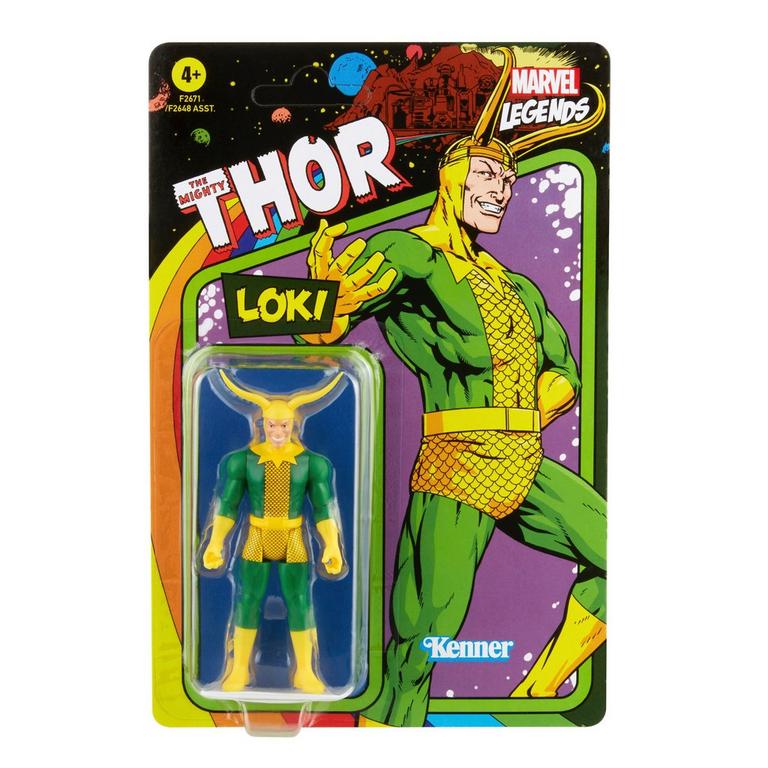 Hasbro Marvel Legends Loki Retro 3.75-in Action Figure