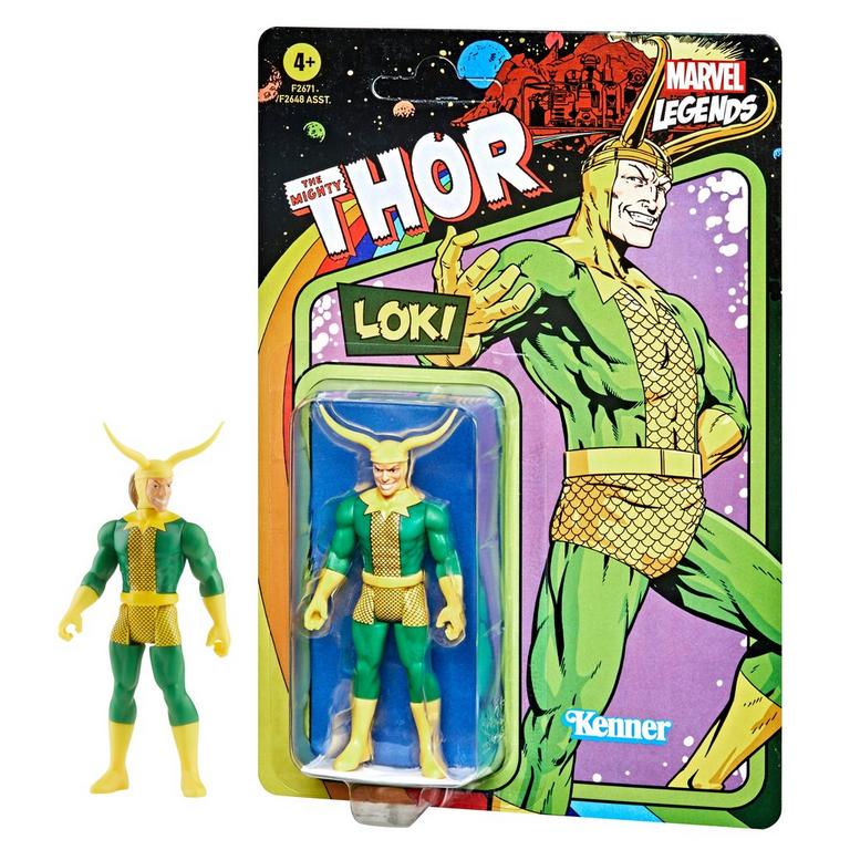 Hasbro Marvel Legends Loki Retro 3.75-in Action Figure