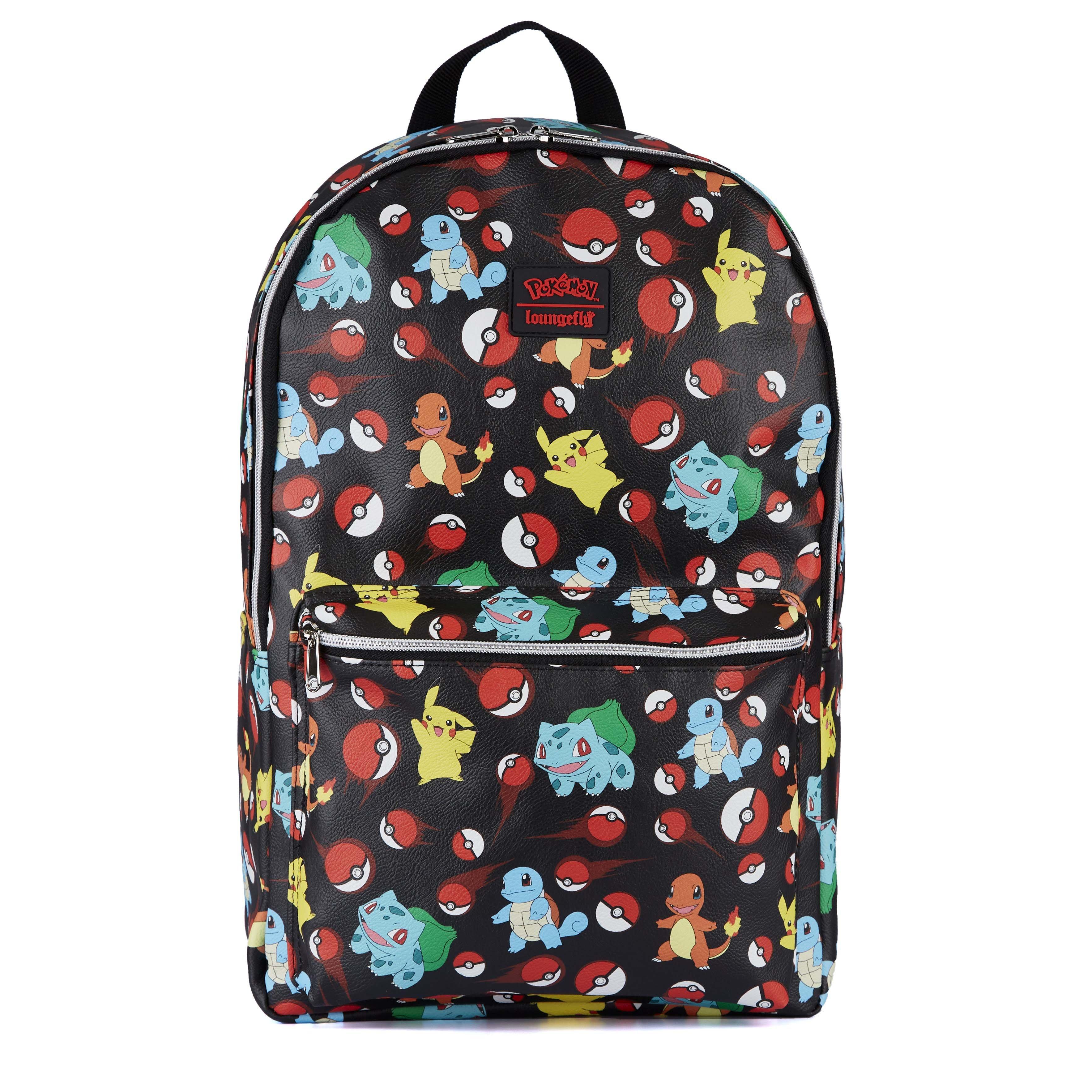 Pokemon Faux Leather Starters Backpack