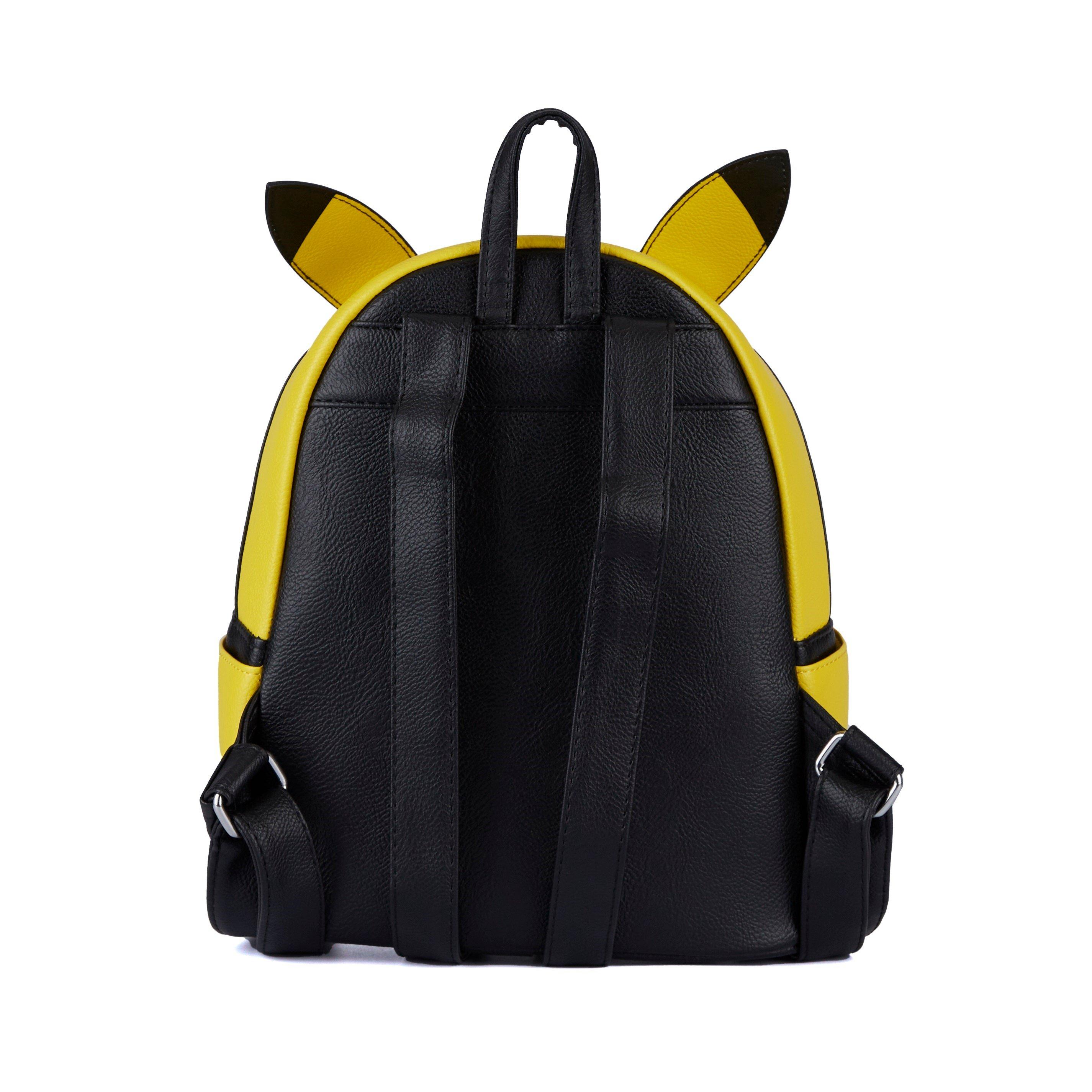 list item 2 of 2 Pokemon Faux Leather Pikachu Cosplay Backpack