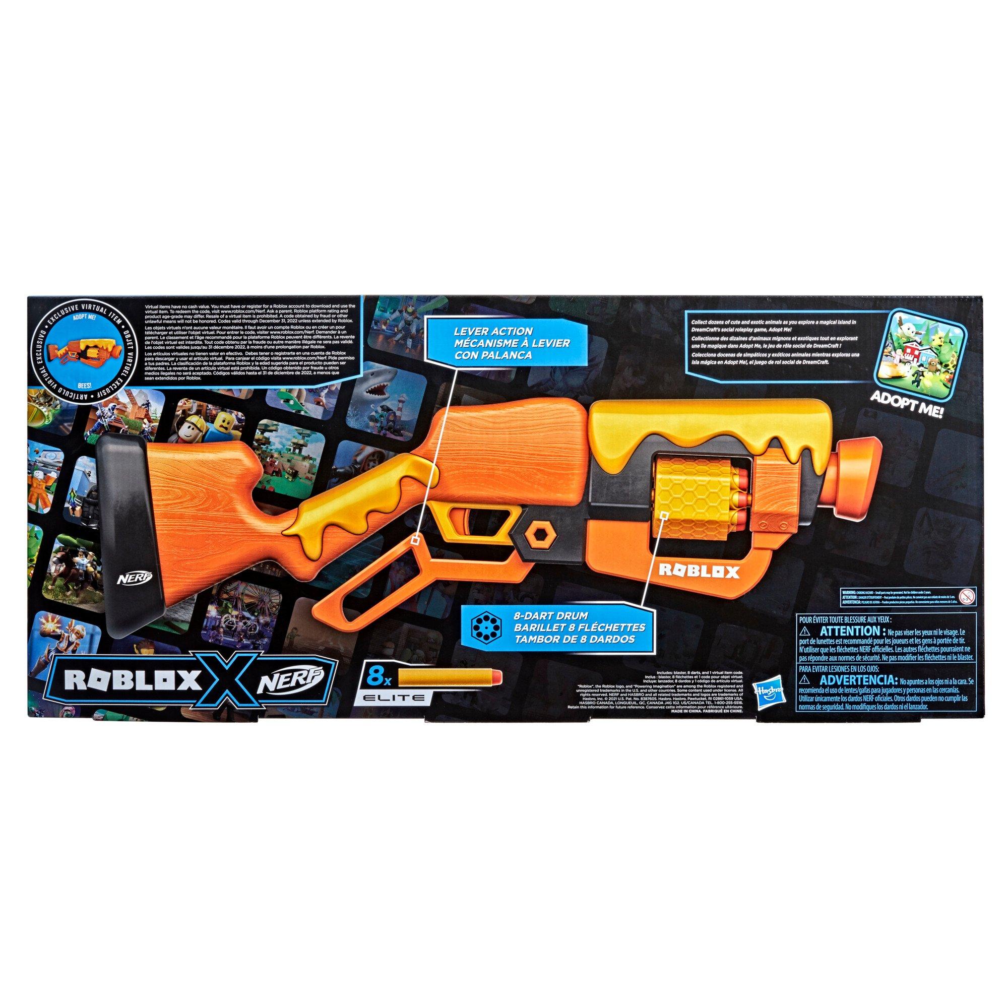 Nerf Roblox Adopt Me! Bees! Dart Blaster Gun GameStop