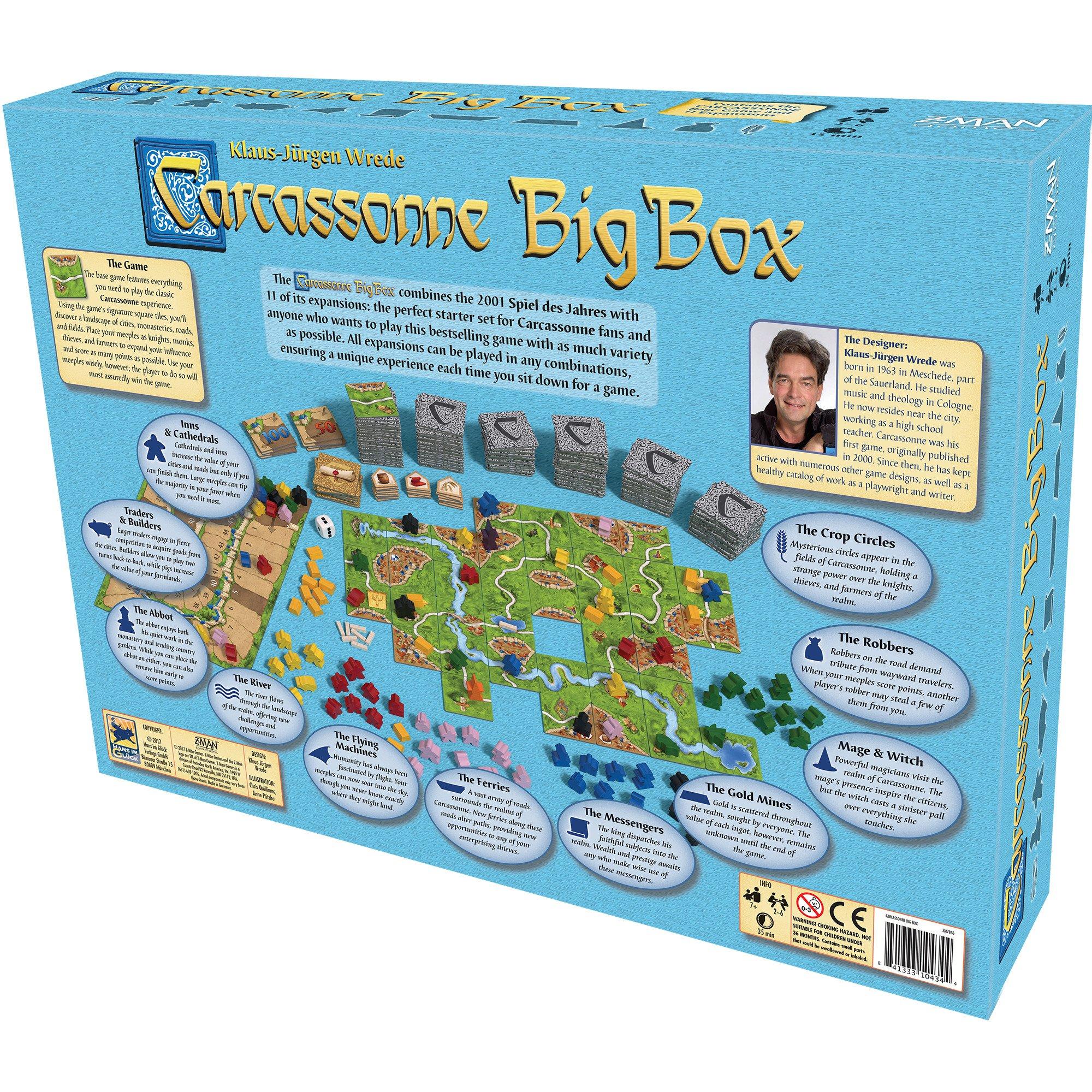 Carcassonne Big Box Board Game