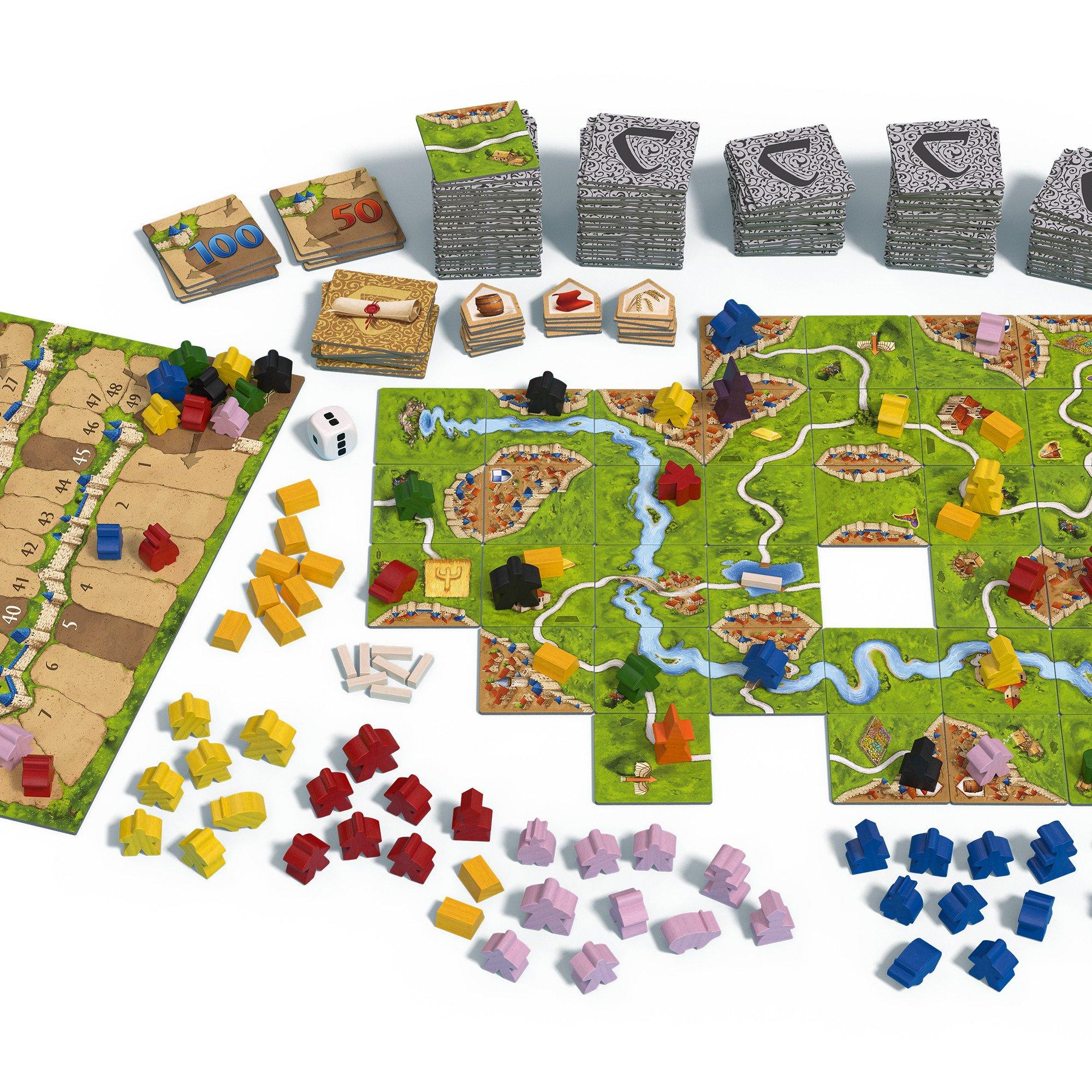 Oppervlakte Parana rivier Charles Keasing Carcassonne Big Box Board Game | GameStop