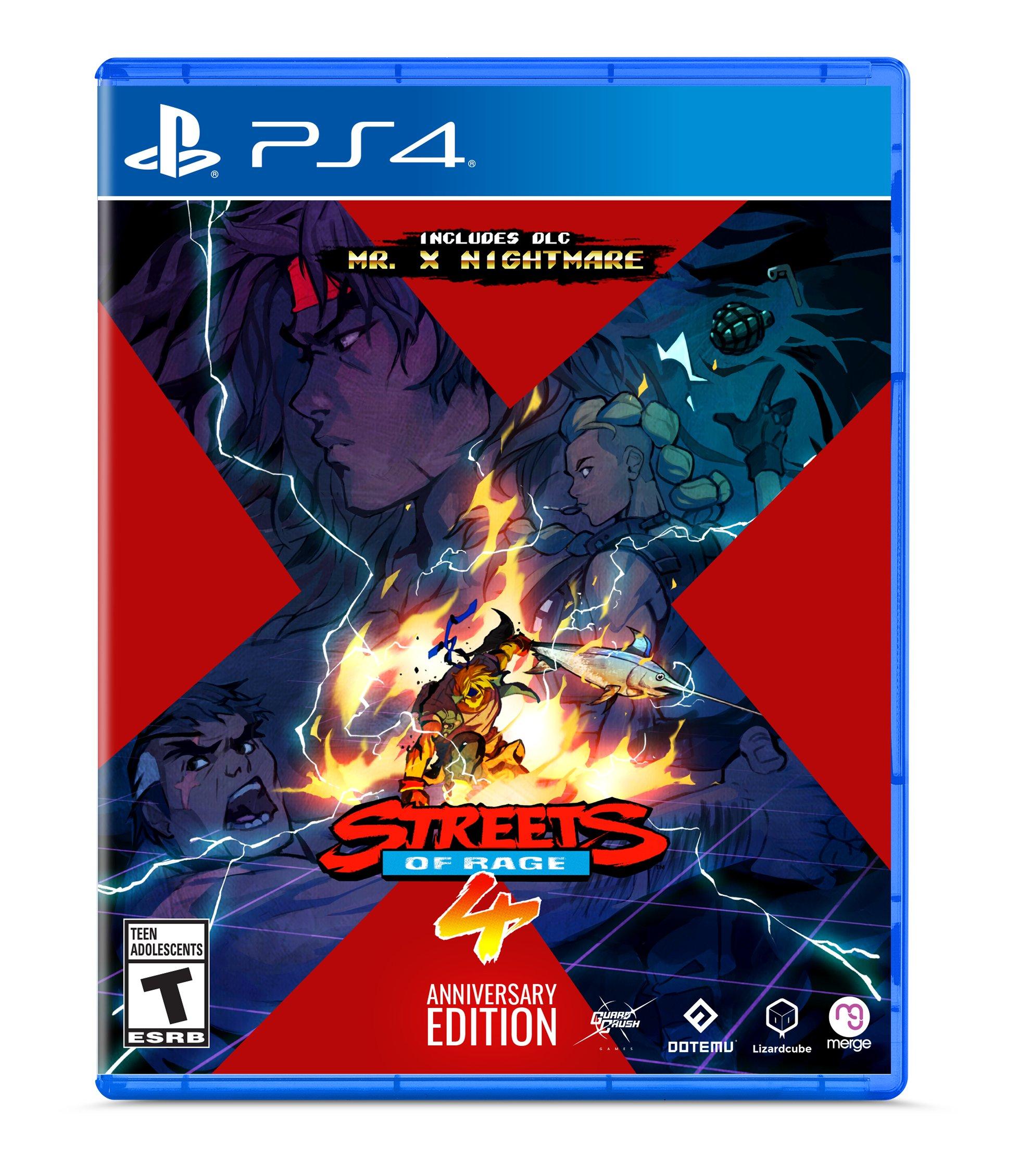 Streets of rage ps4 outlet store