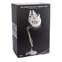 list item 3 of 3 Paladone Star Wars Millennium Falcon Posable Desk Lamp
