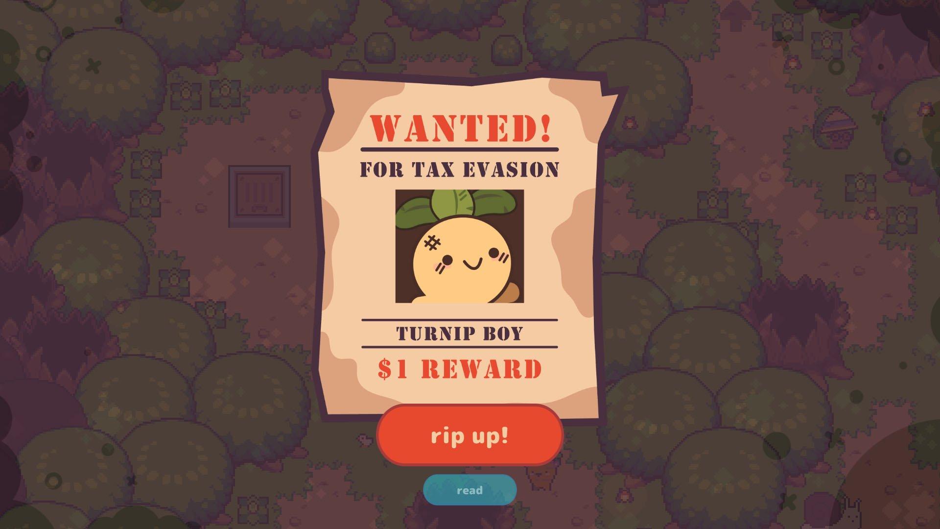 Turnip Boy Commits Tax Evasion - Nintendo Switch