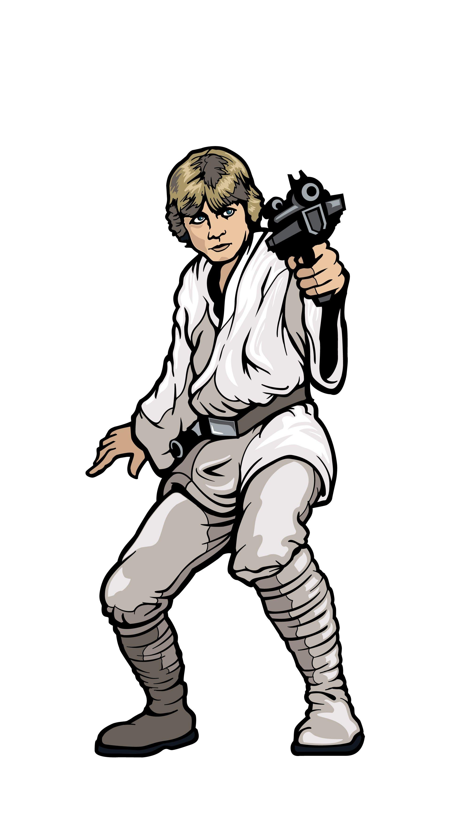 Figpin Star Wars Luke Skywalker Collectible Enamel Pin 