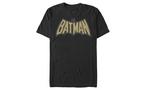Batman Vintage Gold Logo Mens T-Shirt