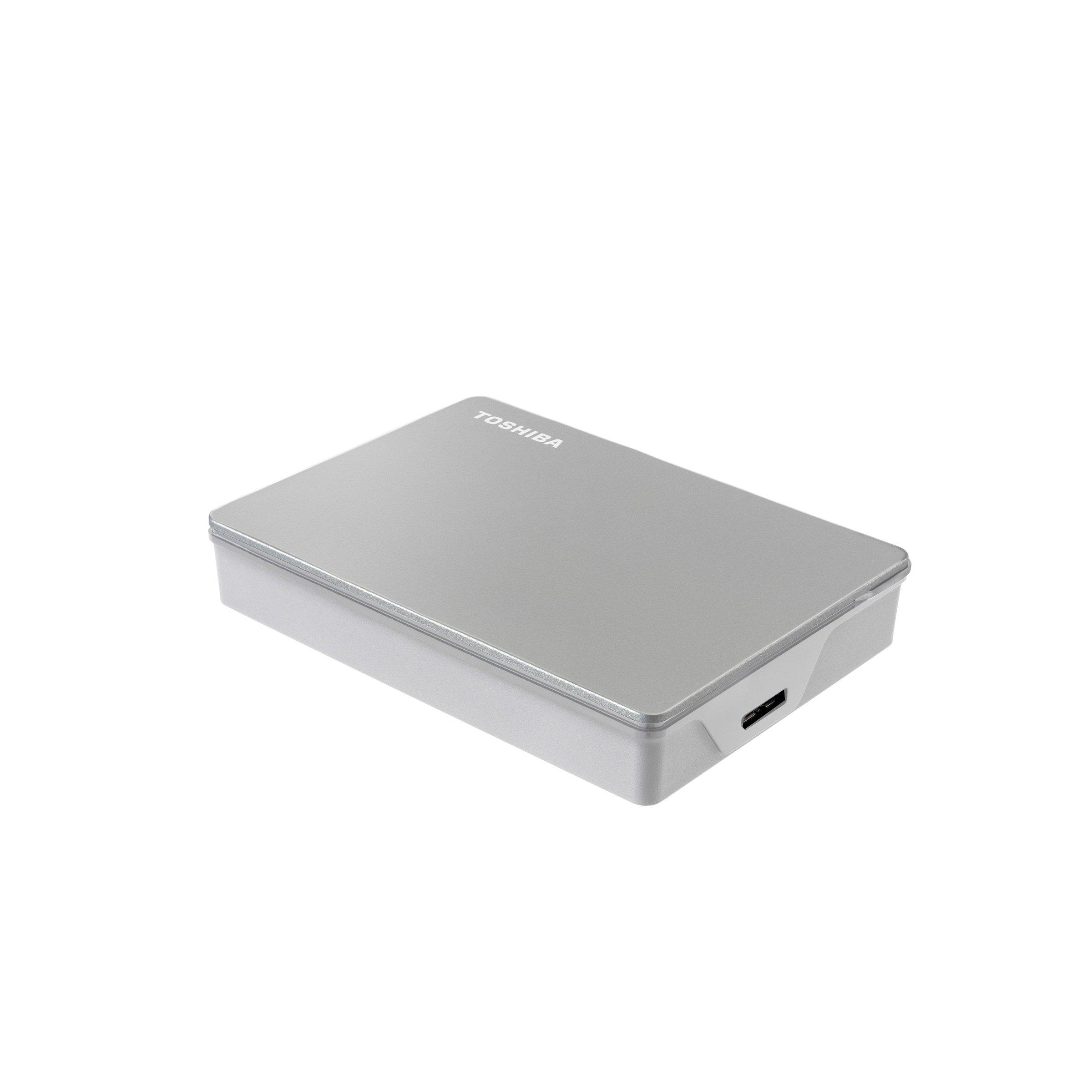 list item 5 of 28 Toshiba Canvio Flex Portable External Hard Drive 4TB Silver