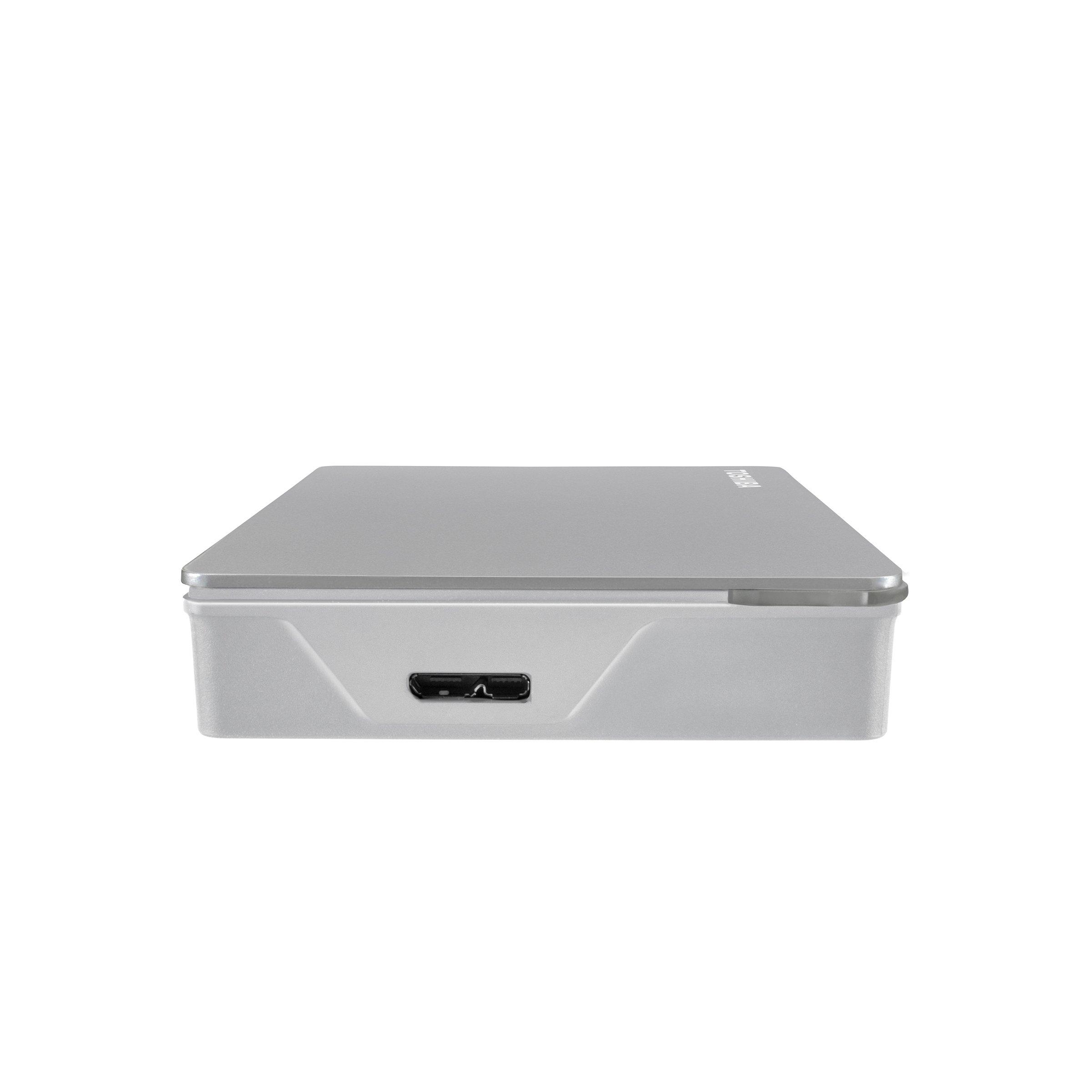 list item 6 of 28 Toshiba Canvio Flex Portable External Hard Drive 4TB Silver