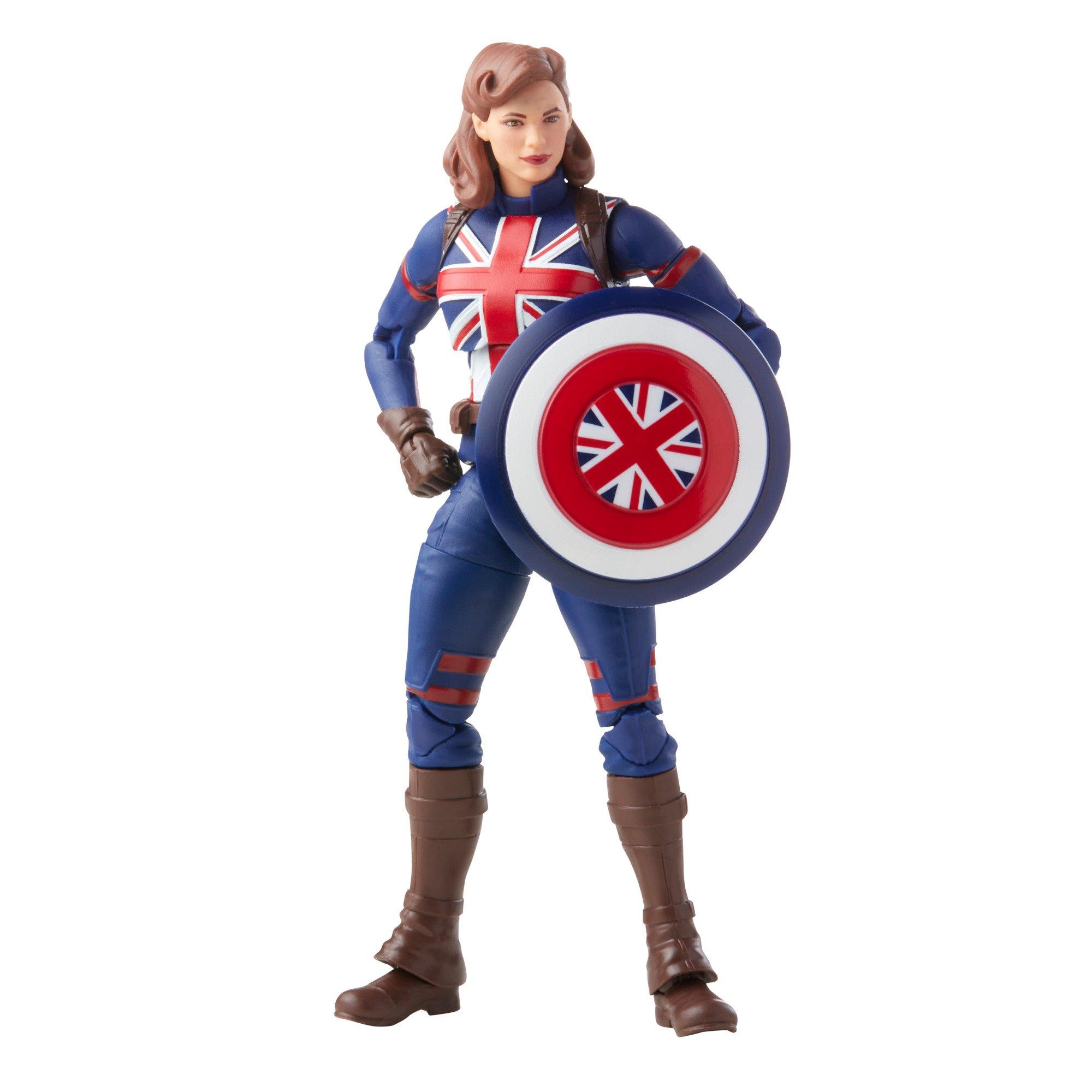 Marvel Legends Series 6 Inch Scale Action Figure Toy Marvel S Captain Carter Includes Premium Design 1 Accessory And 2 Build A Figure Parts Gamestop