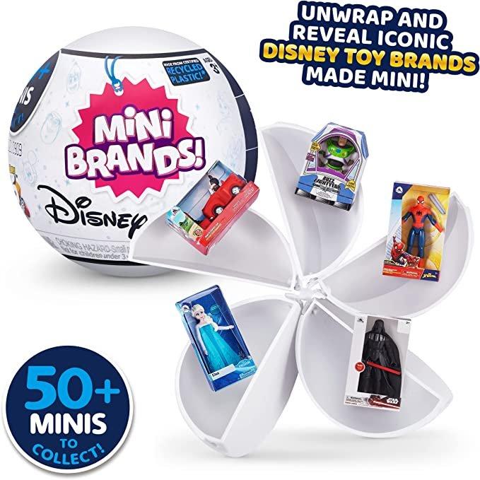Disney Mini Brands Collector Case Complete with figures plus collectors  guide