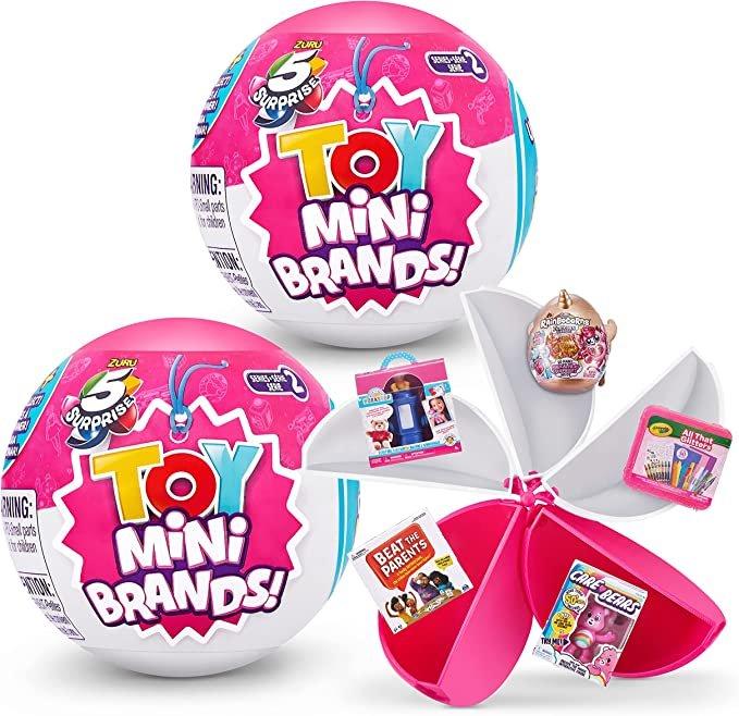 5 Surprise Toy Mini Brands Series 3 Collectible Capsule Toy