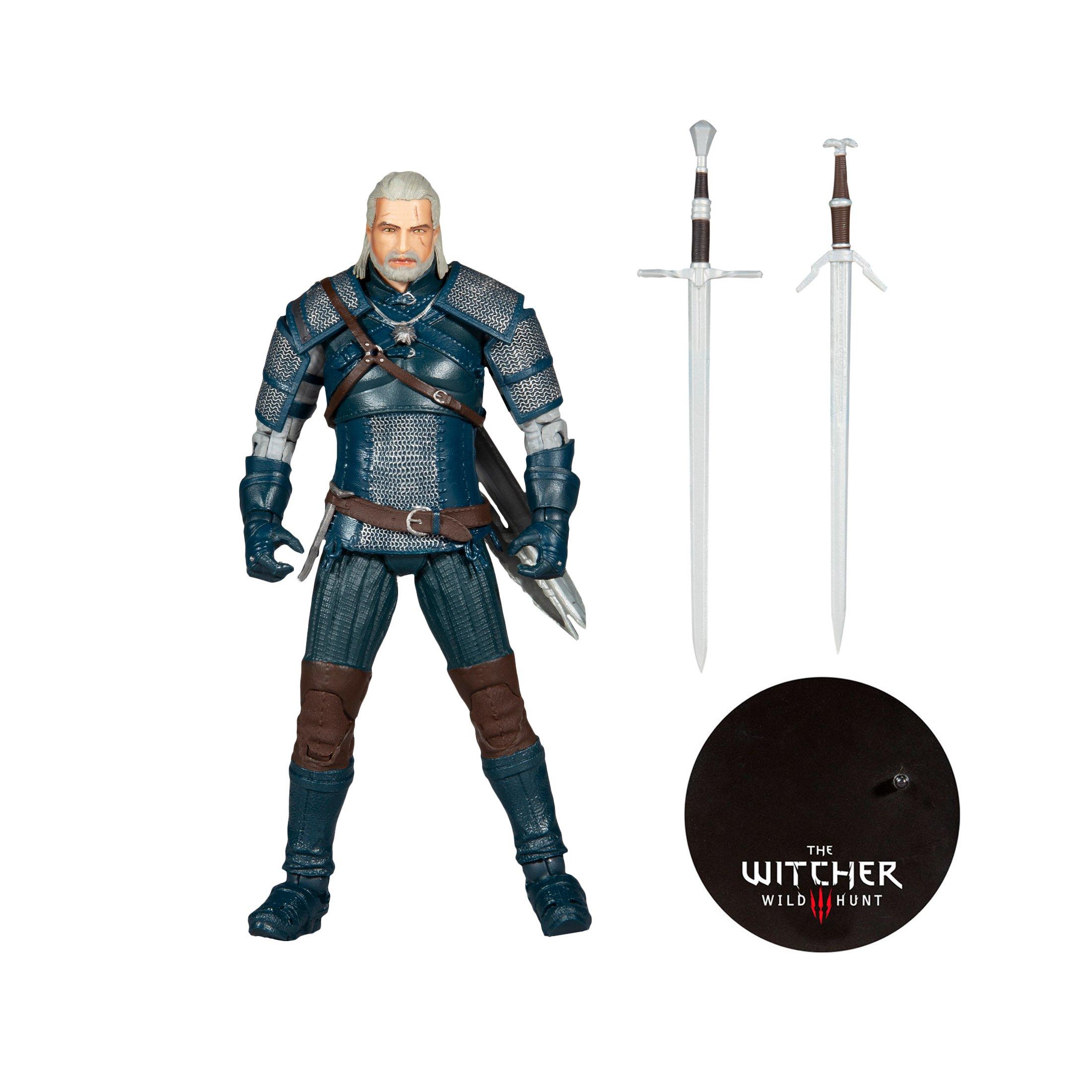 McFarlane Toys The Witcher 3 Geralt Viper Armor Statue 7-in Action Figure