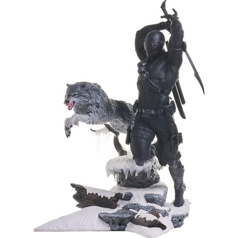 Diamond Select Toys G.I. Joe Snake Eyes and Timber Gallery 11-in Statue
