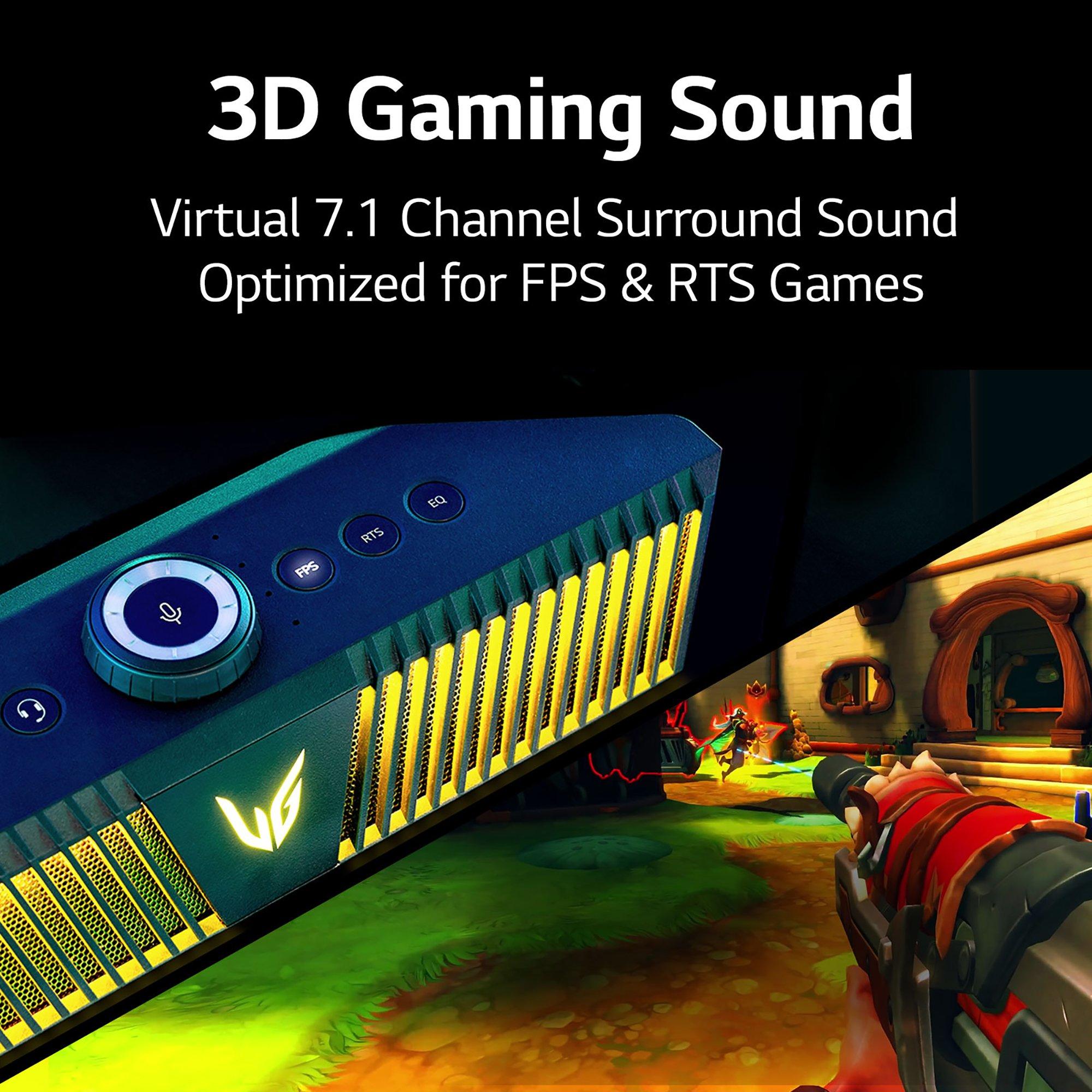 LG GP9 UltraGear Portable Gaming Speaker with DTS HeadphoneX