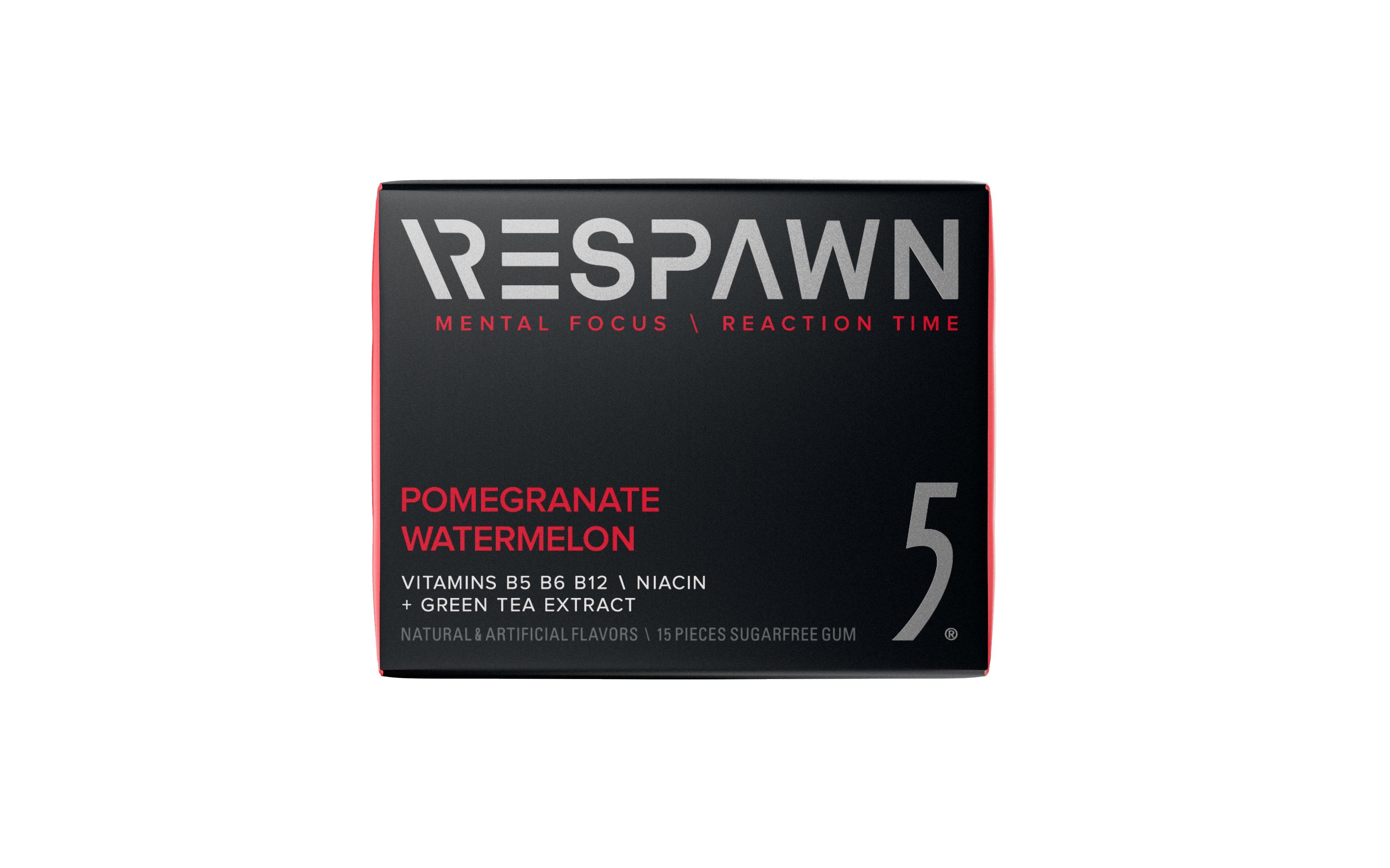RESPAWN by Razer Gum Pomegranate Watermelon