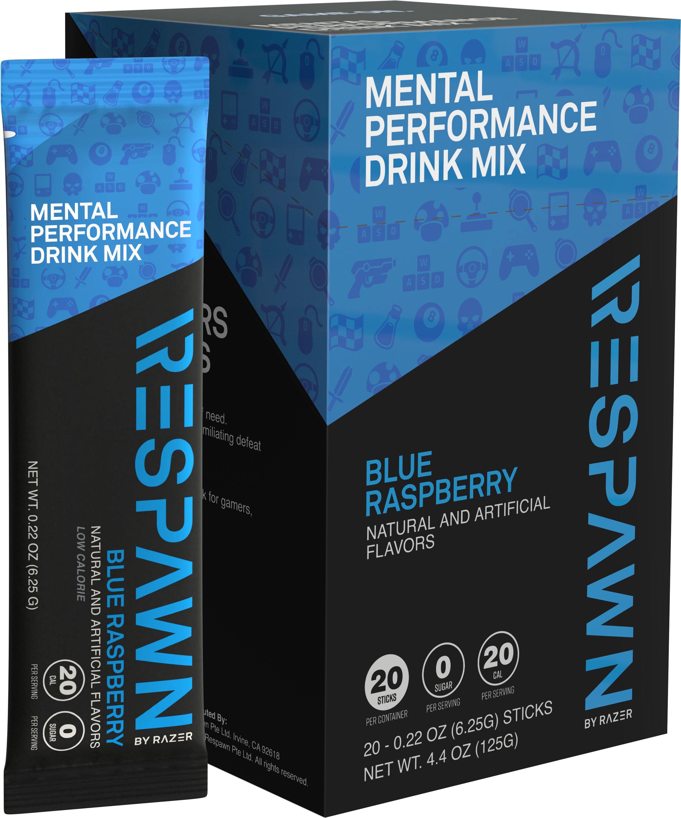 RESPAWN by Razer Mental Performance Drink Mix Blue Raspberry
