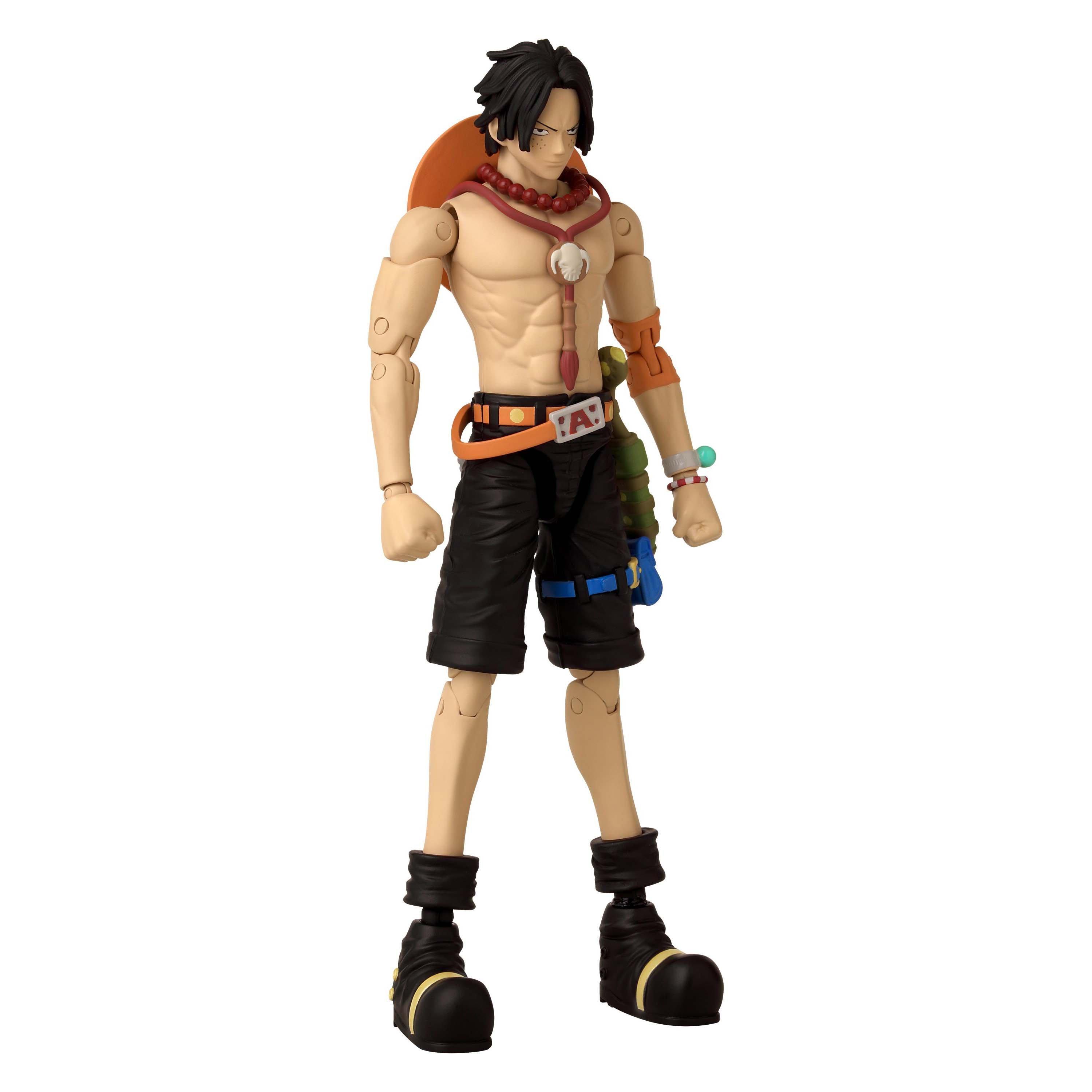 Bandai One Piece Portgas D Ace Anime Heroes 6 5 In Action Figure