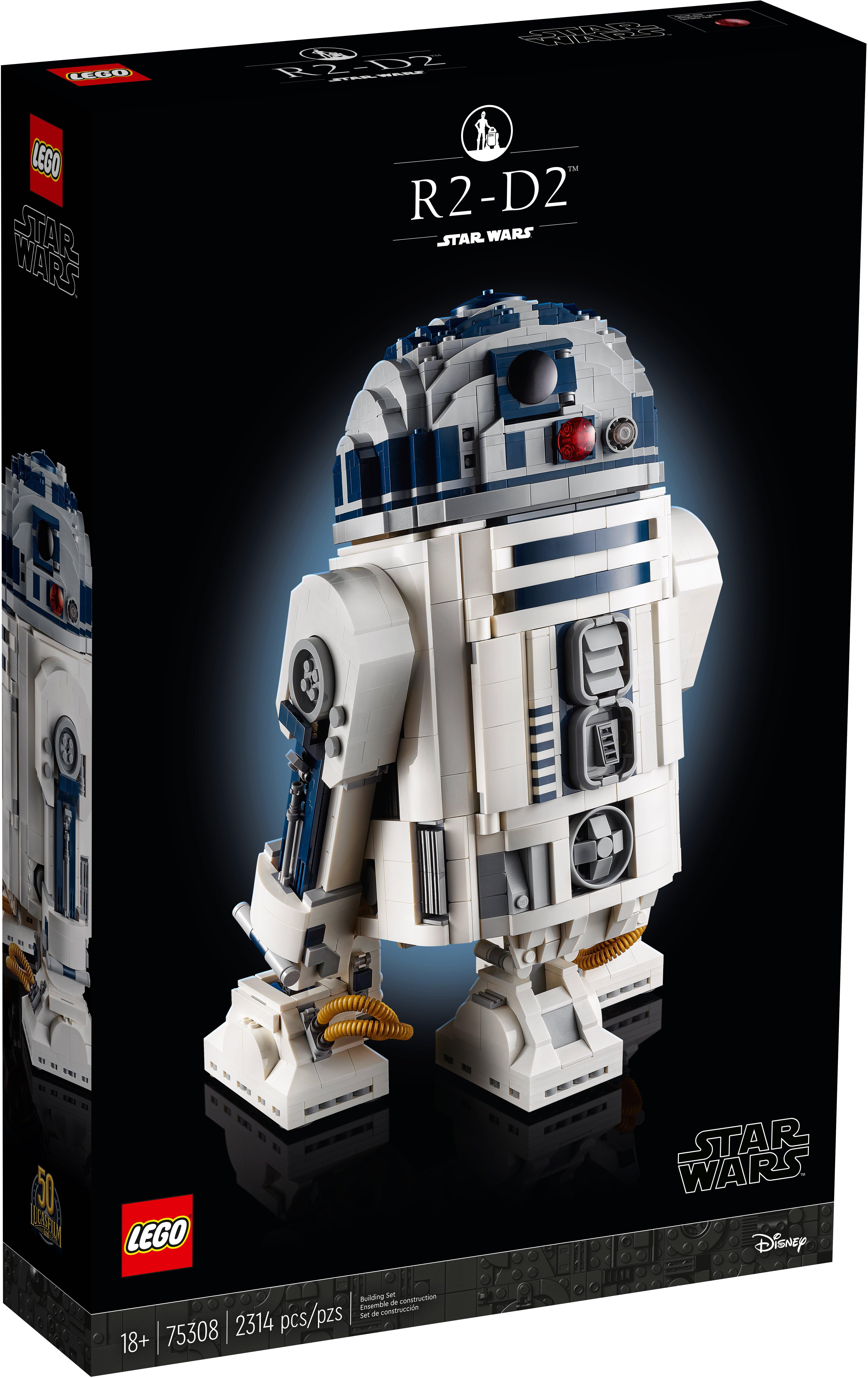 Flyselskaber uklar Tak LEGO Star Wars R2-D2 Building Toy 75308 | GameStop