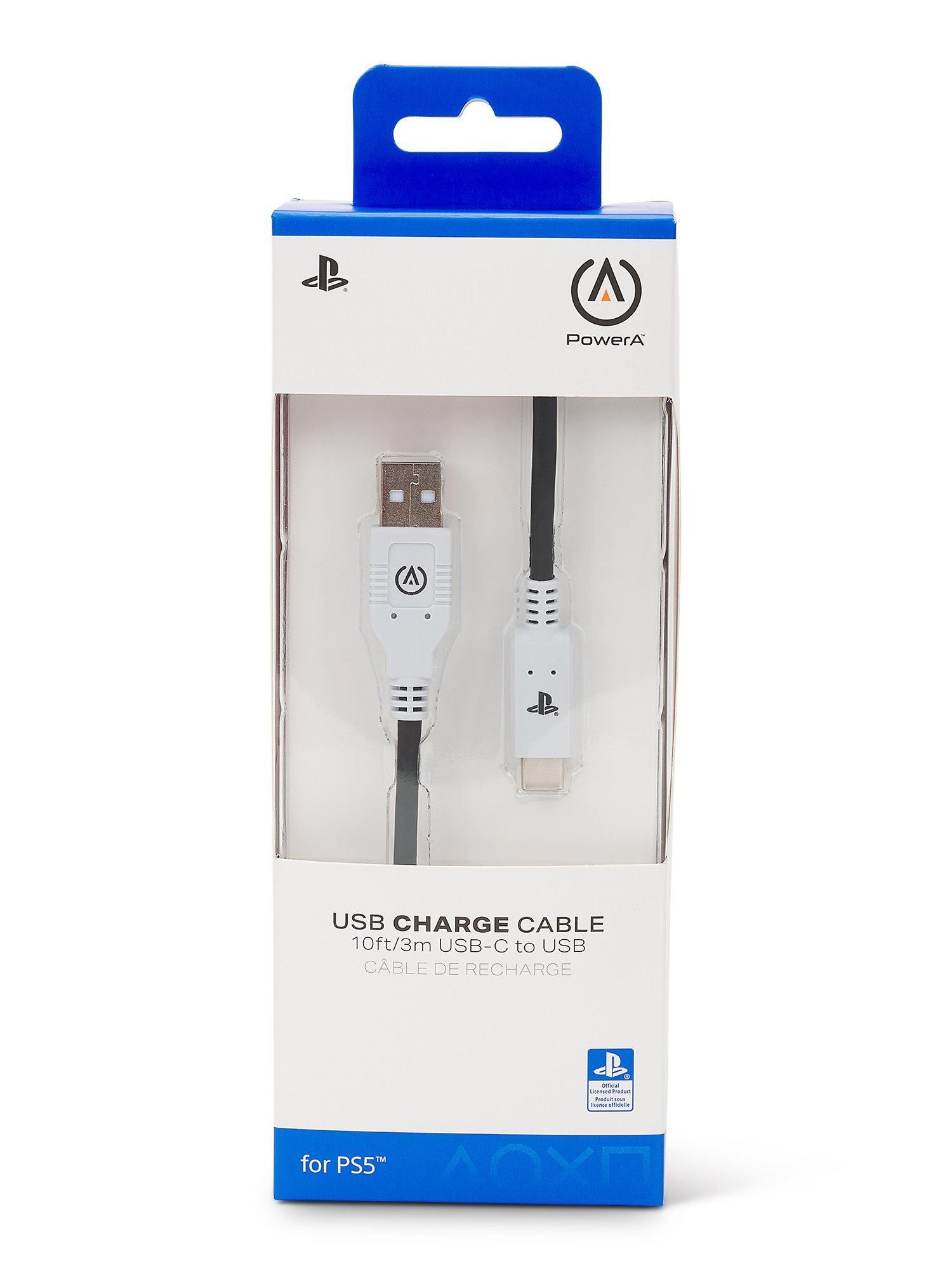 PowerA 10-ft USB-C Charging Cable for PlayStation 5 | GameStop