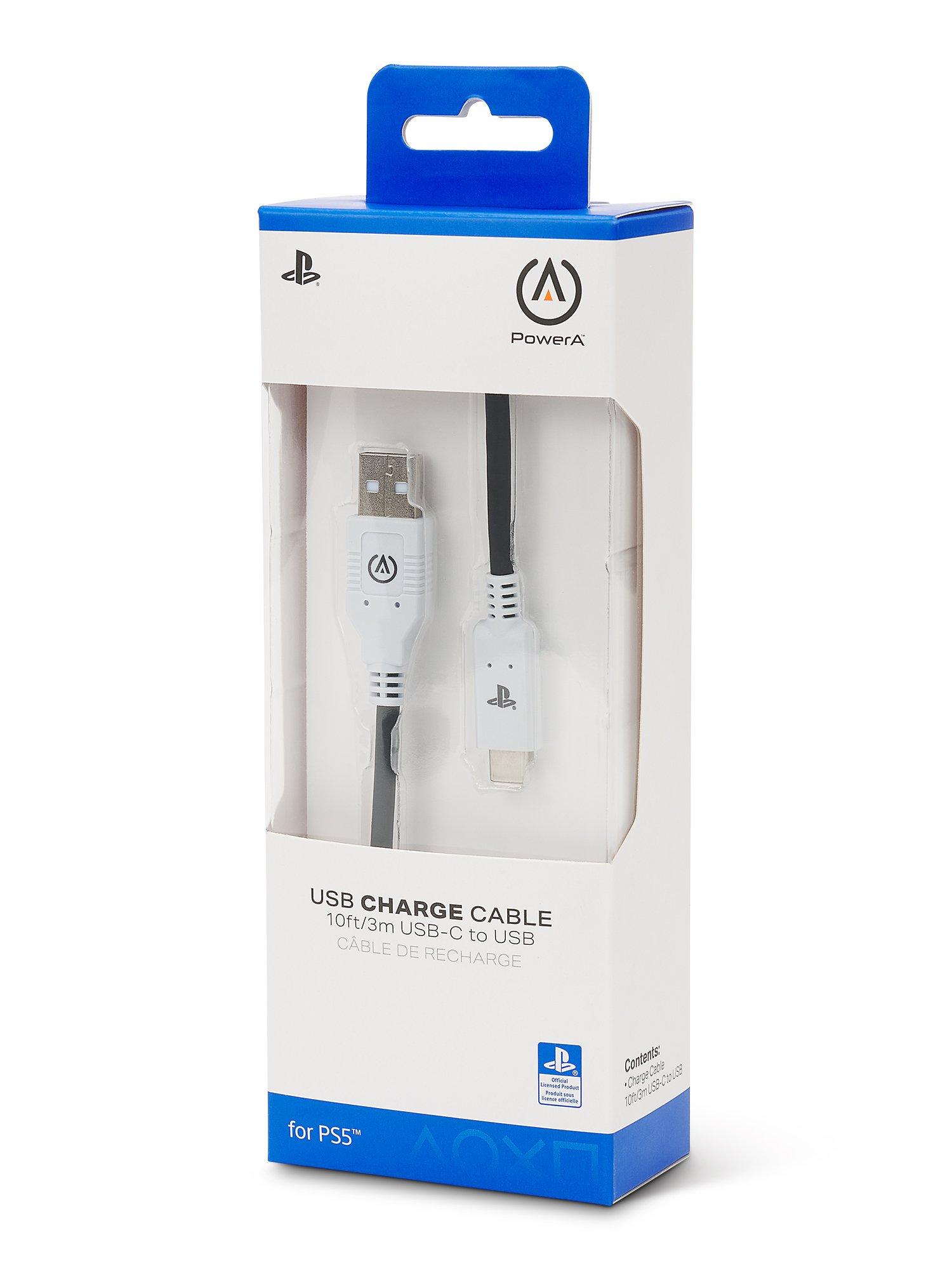 PowerA 10-ft USB-C Charging Cable for PlayStation 5