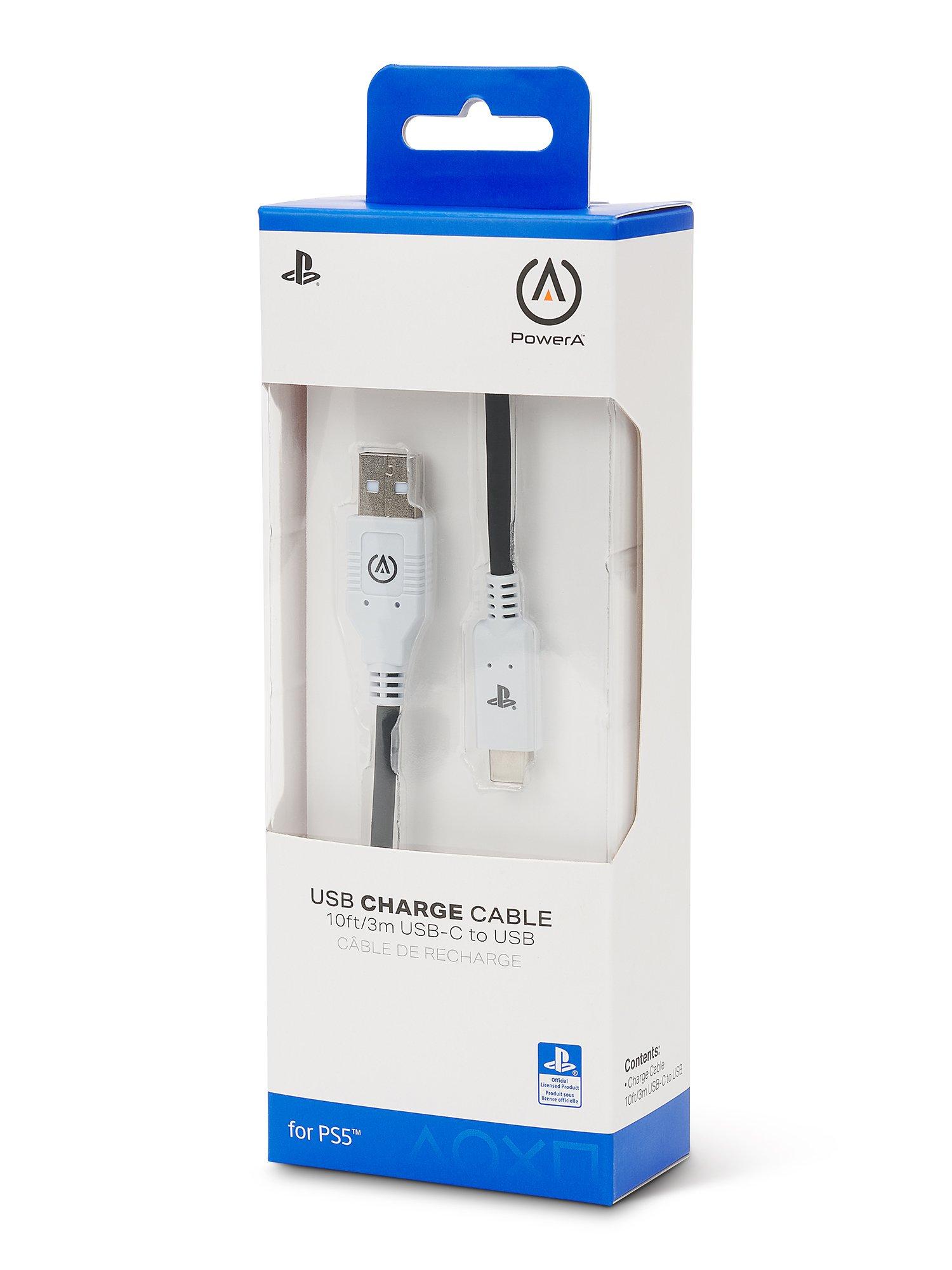 PowerA USB 2.0 Charging Cable for PlayStation 4