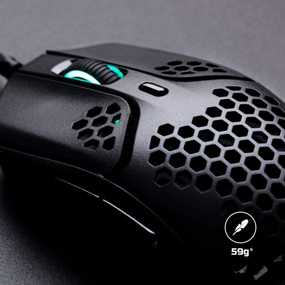HyperX Pulsefire Haste Wired Gaming Mouse - Black