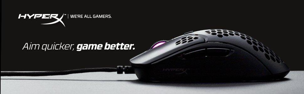 HyperX - GameStop Black Haste Gaming Pulsefire | Wired Mouse