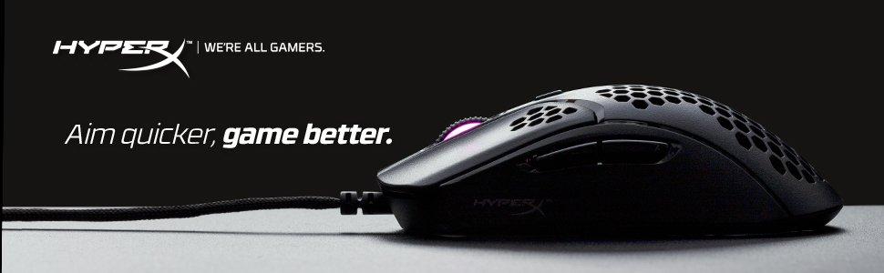 HyperX Pulsefire Haste Wired Gaming Mouse - Black
