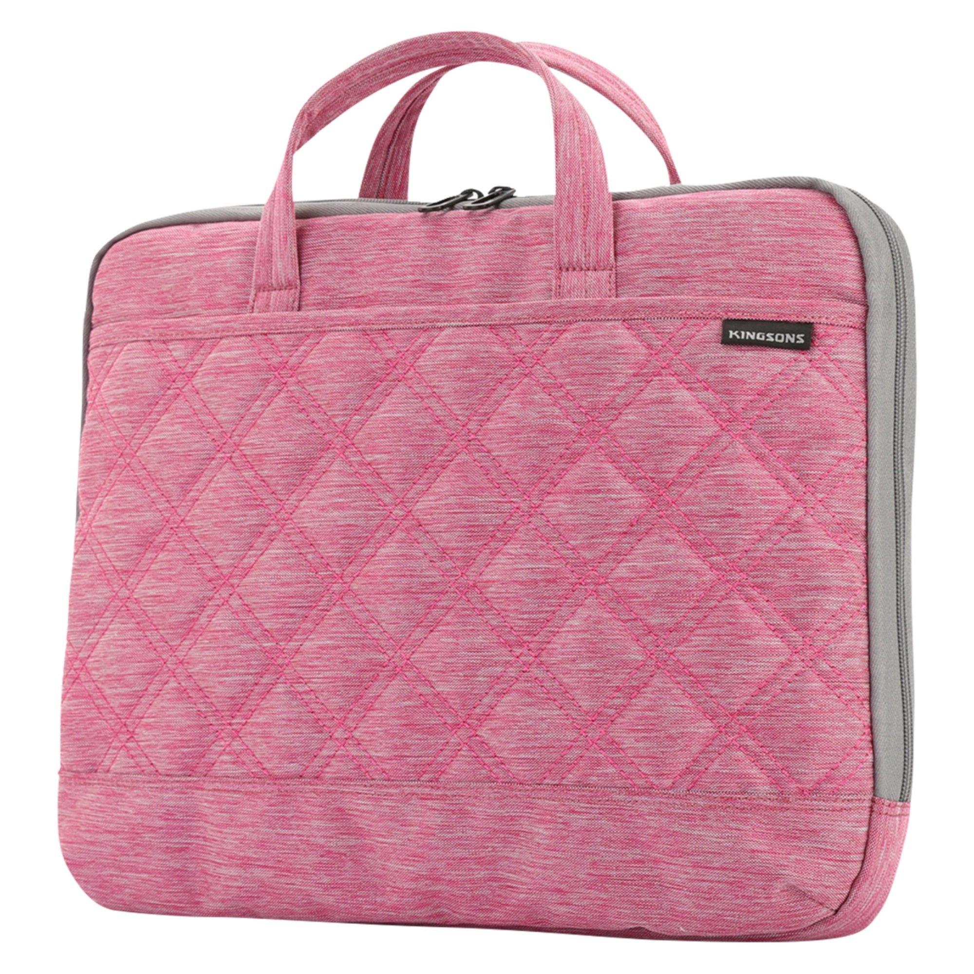 Kingsons Trace Series Womens Laptop Bag Pink GameStop