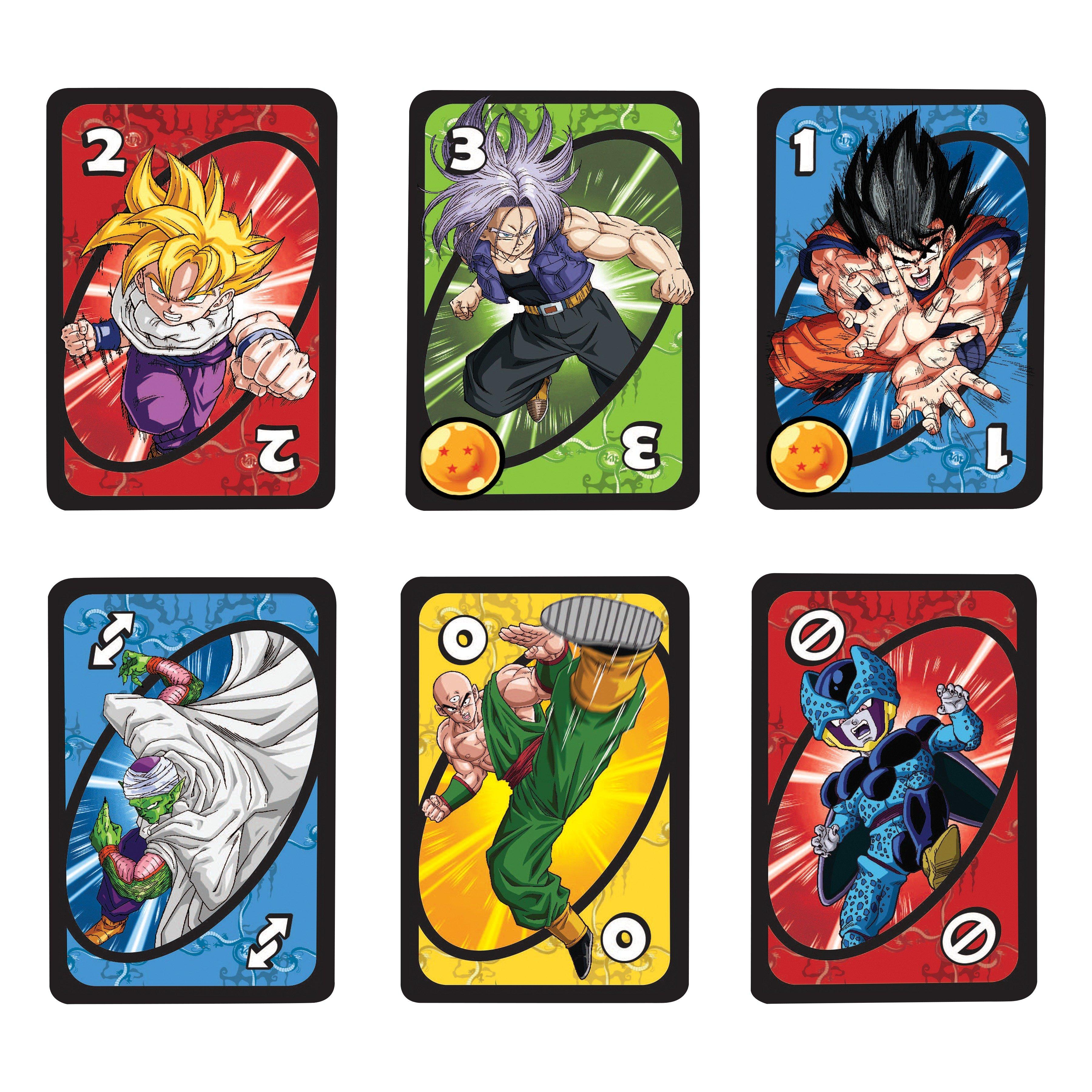 Mattel UNO Dragon Ball Z Card Game