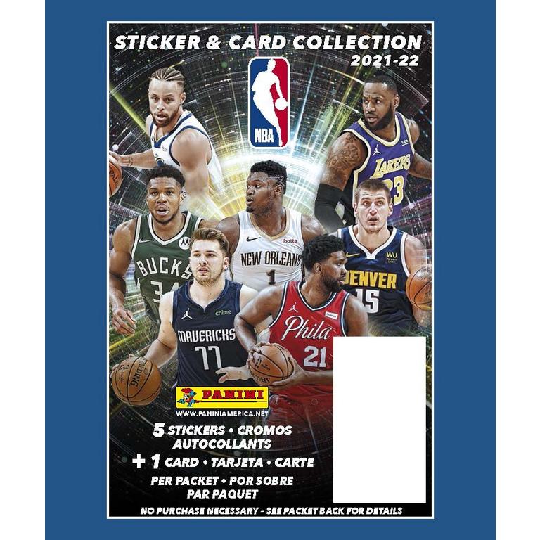 2020-21 Panini NBA Basketball Hybrid Sticker Pack