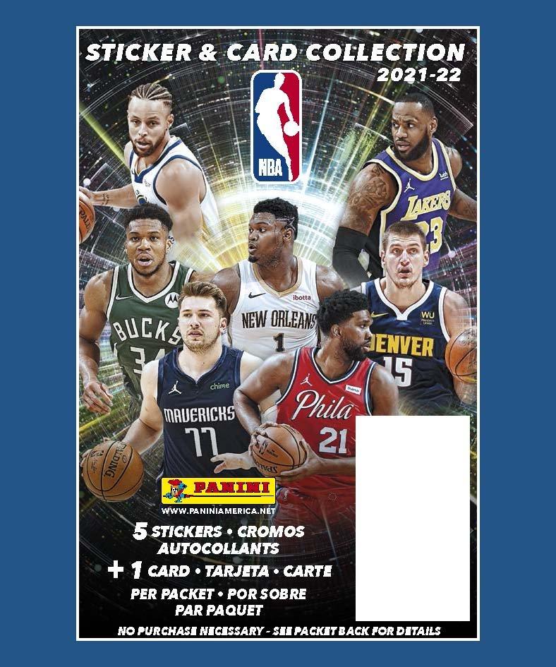 Panini 2020-21 NBA Basketball Hybrid Sticker Pack