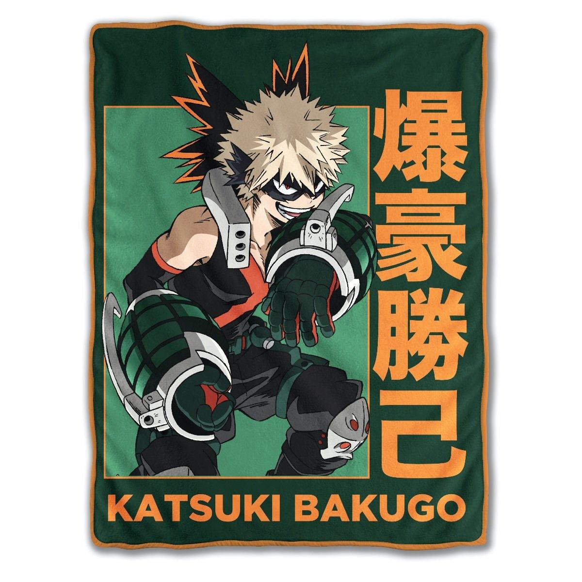 My Hero Academia Katsuki Bakugo Fleece Blanket