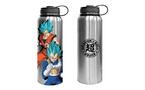 Dragon Ball Super Goku and Vegeta Super Saiyan Blue Stainless Steel Water Bottle