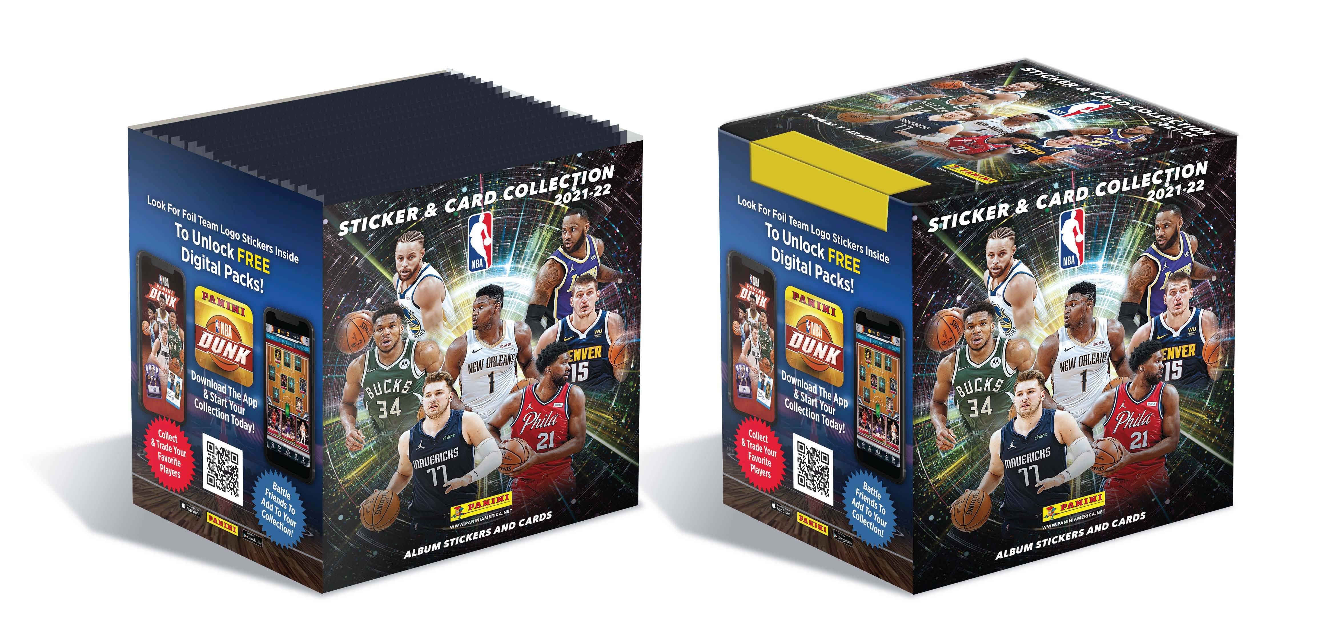 Panini NBA 2021-22 Hybrid Sticker Bundle