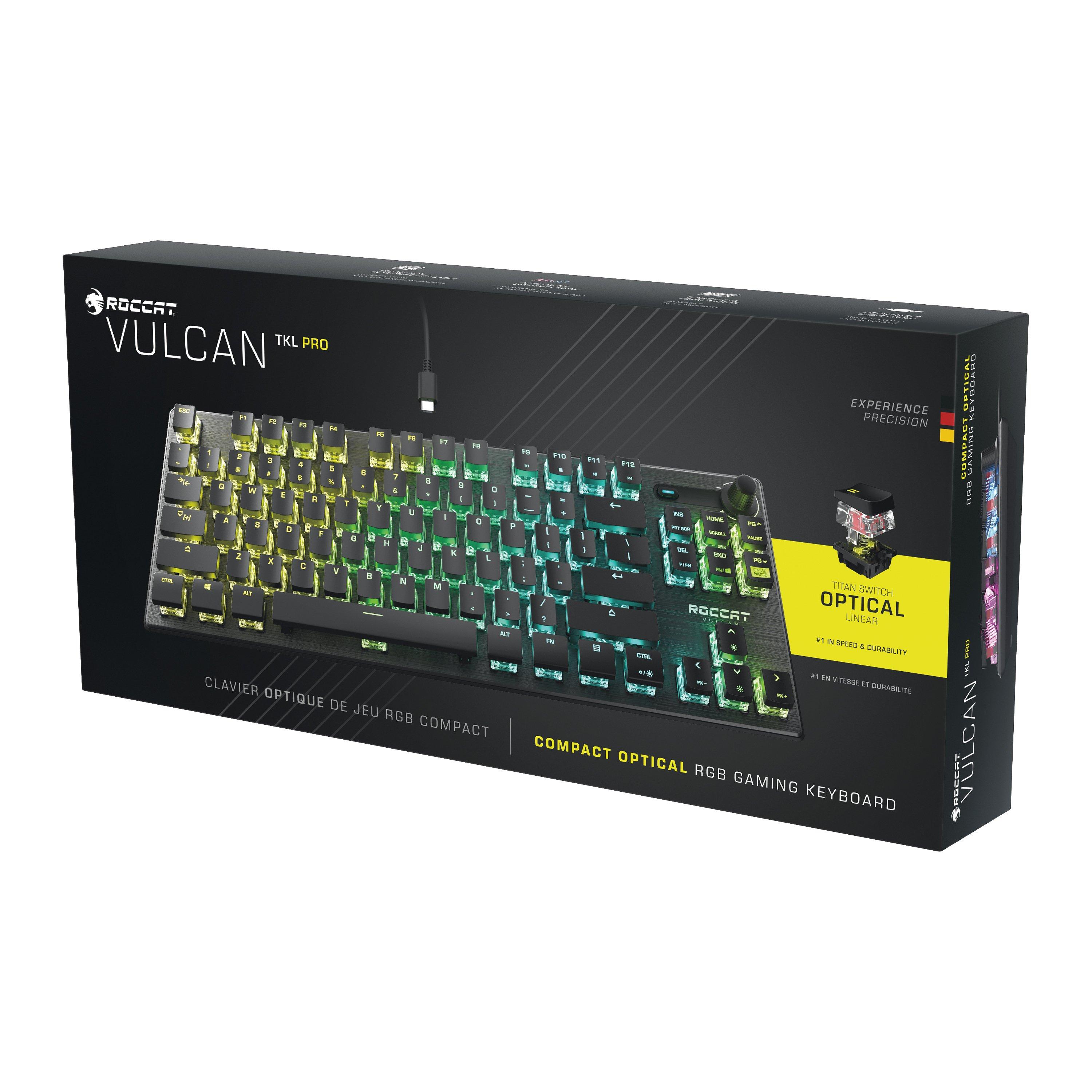 Roccat Vulcan Tkl Pro Mechanical Wired Rgb Gaming Keyboard Gamestop