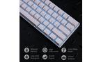 RK Royal Kludge RK61 Hot-Swappable Brown Switch Wireless Mechanical Keyboard