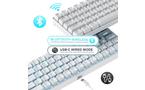 RK Royal Kludge RK68 Hot-Swappable Red Switch Wireless Mechanical Keyboard