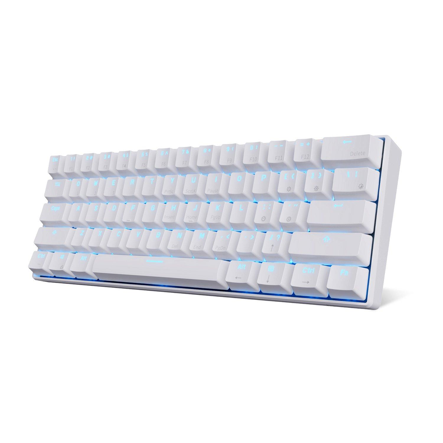 RK Royal Kludge RK61 Red Switch Wireless Mechanical Keyboard