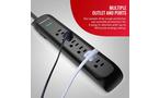 Monster Power Strip Surge Protector 6 Outlets