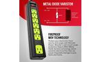 Monster Power Strip Surge Protector Heavy Duty Protection 7 Outlets