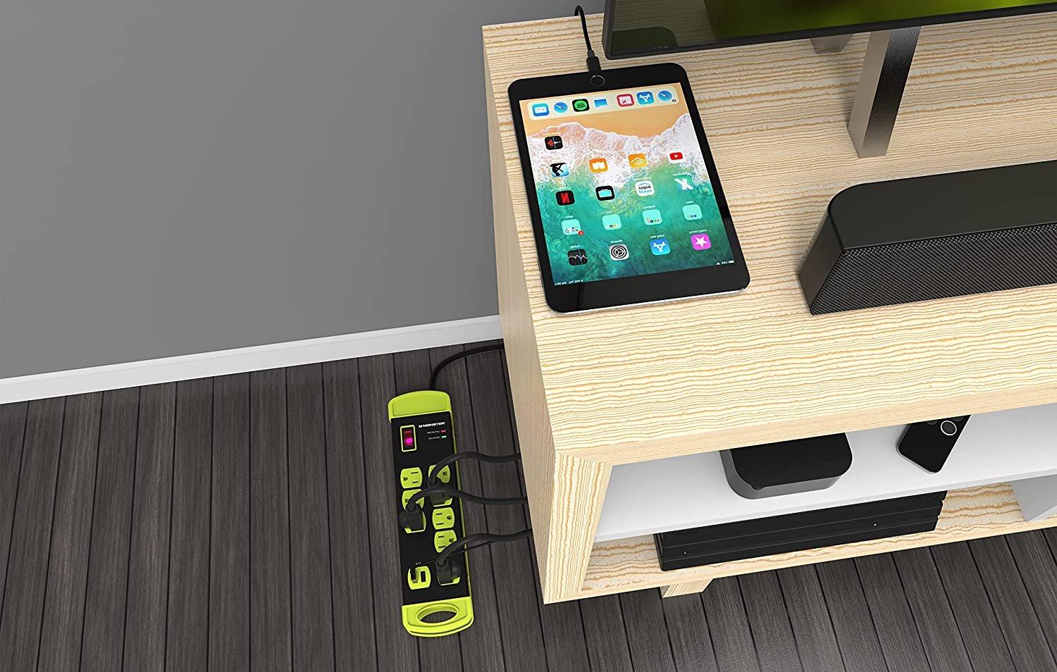 Monster Surge Protector Power Strip 8 Outlets with 2 USB Ports
