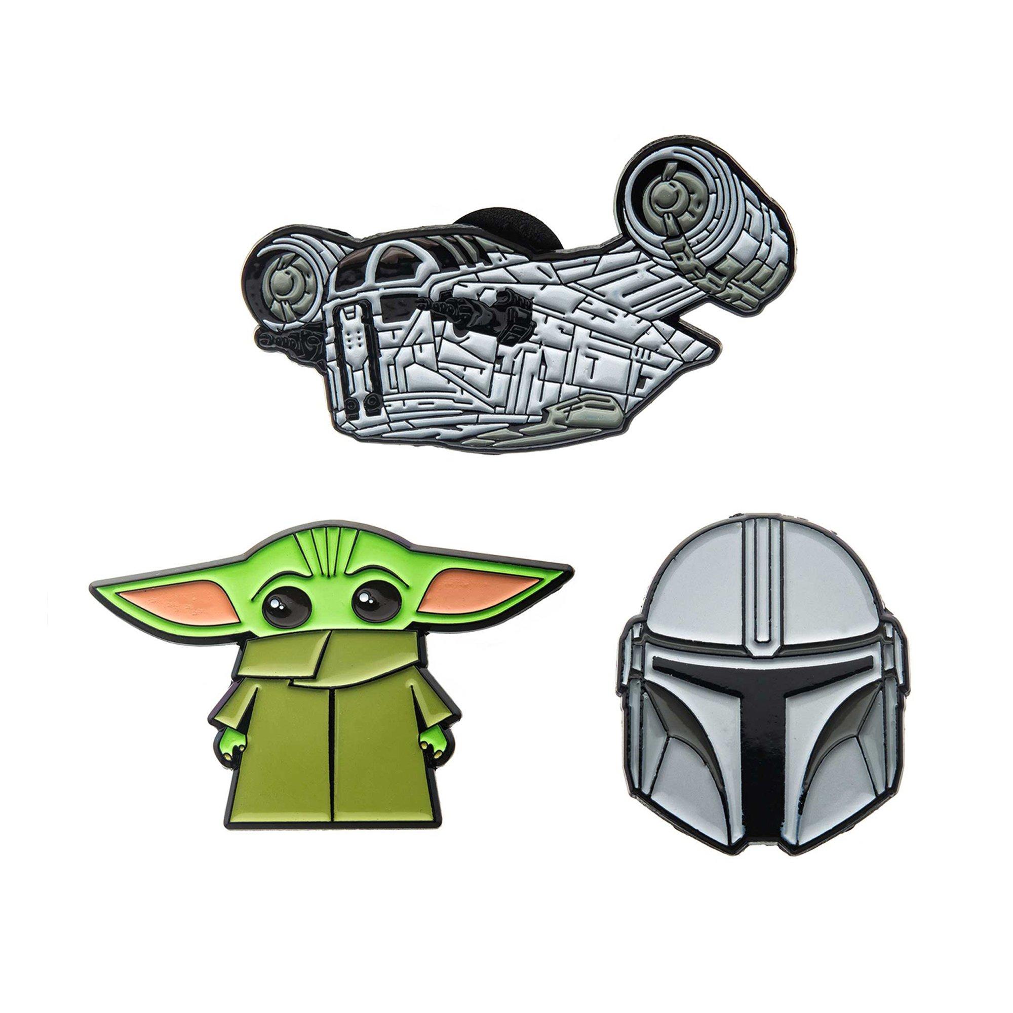 the mandalorian enamel pin
